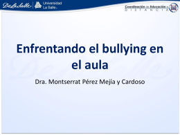 Bullying - Educación a Distancia