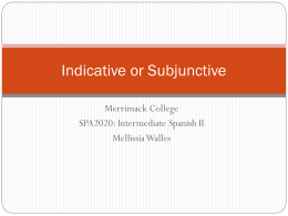 Indicative+or+Subjunctive