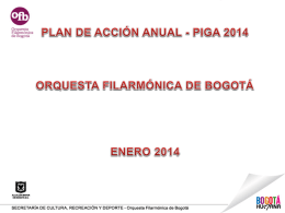 Plan de acción PIGA 2014 - Intranet #OFB