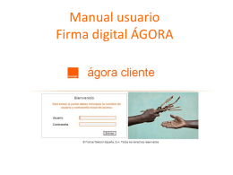3.- Manual AGORA firma digital