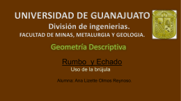Brújula Brunton - Universidad de Guanajuato