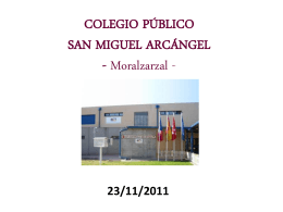 Presentación Patios - AMPA Colegio San Miguel