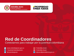 Colombia Joven: Red de Coordinadores de Juventud