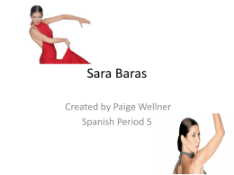Sara Baras - profepickett