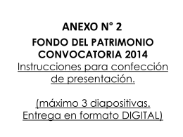 Anexo 2: Instrucciones confección de presentación