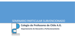 Ponencia Eric Olivares - Colegio de Profesores de Chile