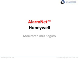 Alarm Net Honeywell