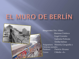 Muro de Berlín - Patricio Alvarez Silva