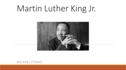 Martin Luther King Jr. - Michael Pisano