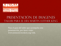 martin luther king day workshop presentation