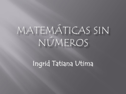 Matemáticas sin números - tic-uso