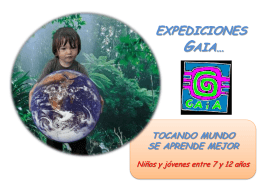Expedición - wikigaiaexpediciones