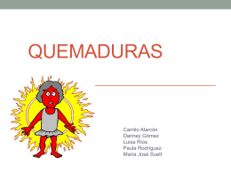 QUEMADURAS - Sí a Mis Derechos