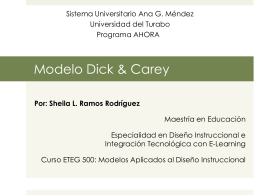 Modelo Dick & Carey
