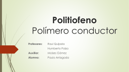 Politiofeno Polímero conductor - U
