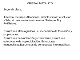 Estructura cristalina y granos (2015)