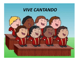 VIVE CANTANDO - WordPress.com