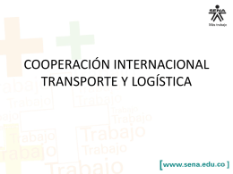 cooperación internacional transporte y logística
