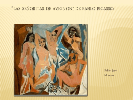 *Las señoritas de Avignon* de Pablo Picasso