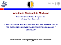 Dr. Luis Torre Bouscoulet - Academia Nacional de Medicina