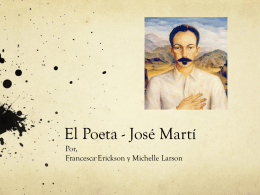 “Dos patrias” José Martí