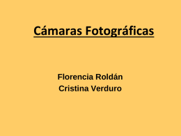 Càmaras Fotogràficas: Criterios de Selección.