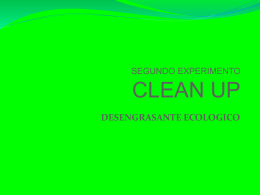 experimento-clean-up-ii