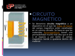 circuito magnético - INGENIERIAAERONAUTICA