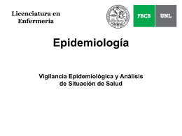Unidad4-vigilancia epidemiologica
