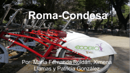 Roma-Condesa - Portafolio 2013-2014