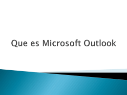 Que es Microsoft Outlook