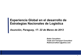 Presentación Robin Carruthers Marzo 2013 Paraguay