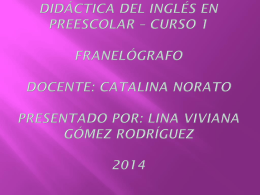 Lina Viviana Gómez Rodríguez 2014