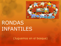 RONDAS INFANTILES