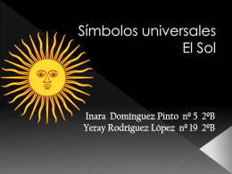 Símbolos universales El Sol - Salesianos