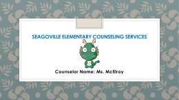Seagoville elementary counseling services