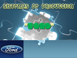 4 sistemas de produccion ford