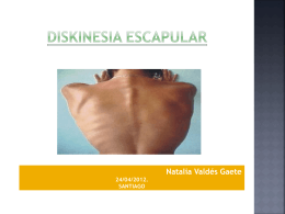 diskinesia escapula