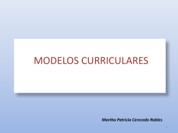 MODELOS CURRICULARES