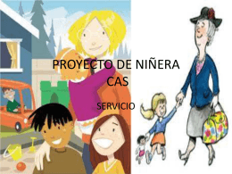 PROYECTO DE NIÑERA CAS