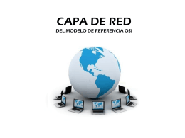 CAPA DE RED - fundamentos