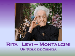 Rita Levi-Montalcini Presentación