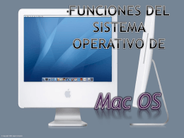 Funciones del sistema operativo de Mac OS - informatica-tres