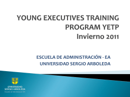 young executives training program yetp