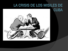 La crisis de los misiles de Cuba