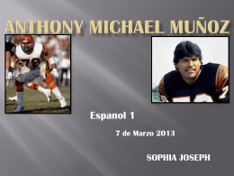 Michael Anthony Muñoz - Sophia Joseph E