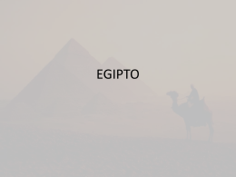 EGIPTO - Historia del Arte I