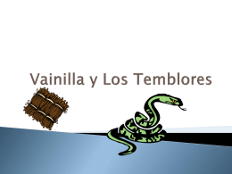Vainilla y Los Temblores