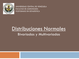 distribución normal bivariada