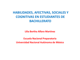 ponencia 1 habilidades sociales, afectivas y cognitivas en